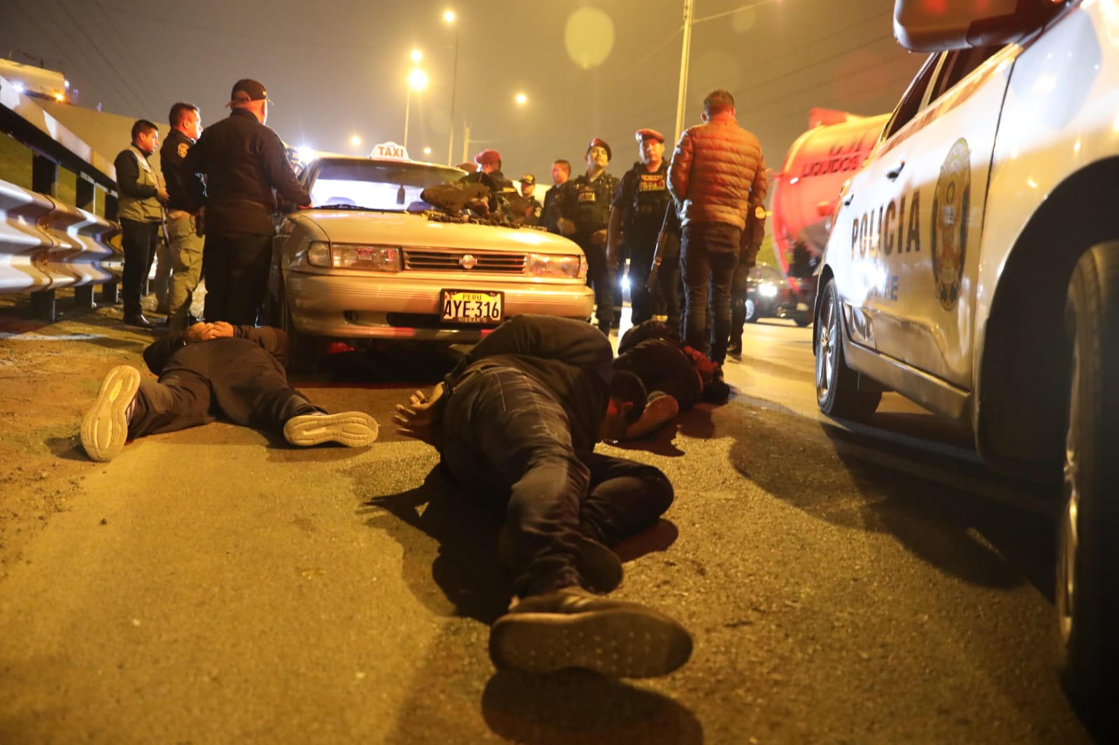 Policía Nacional ejecuta operativo de impacto en la madrugada