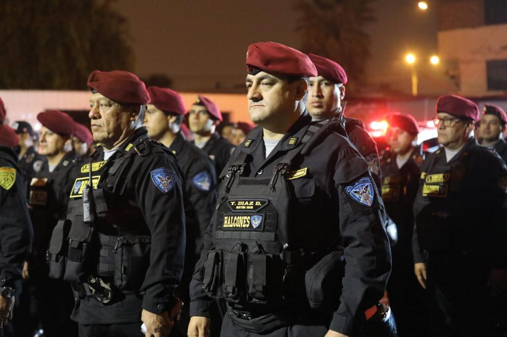 Policía Nacional ejecuta operativo de impacto en la madrugada