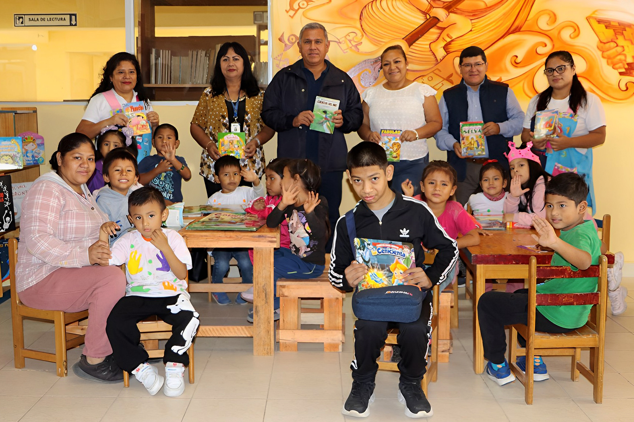 Se realizó inauguración de la sala lúdica de lectura en la Casa de la Juventud de Huaral