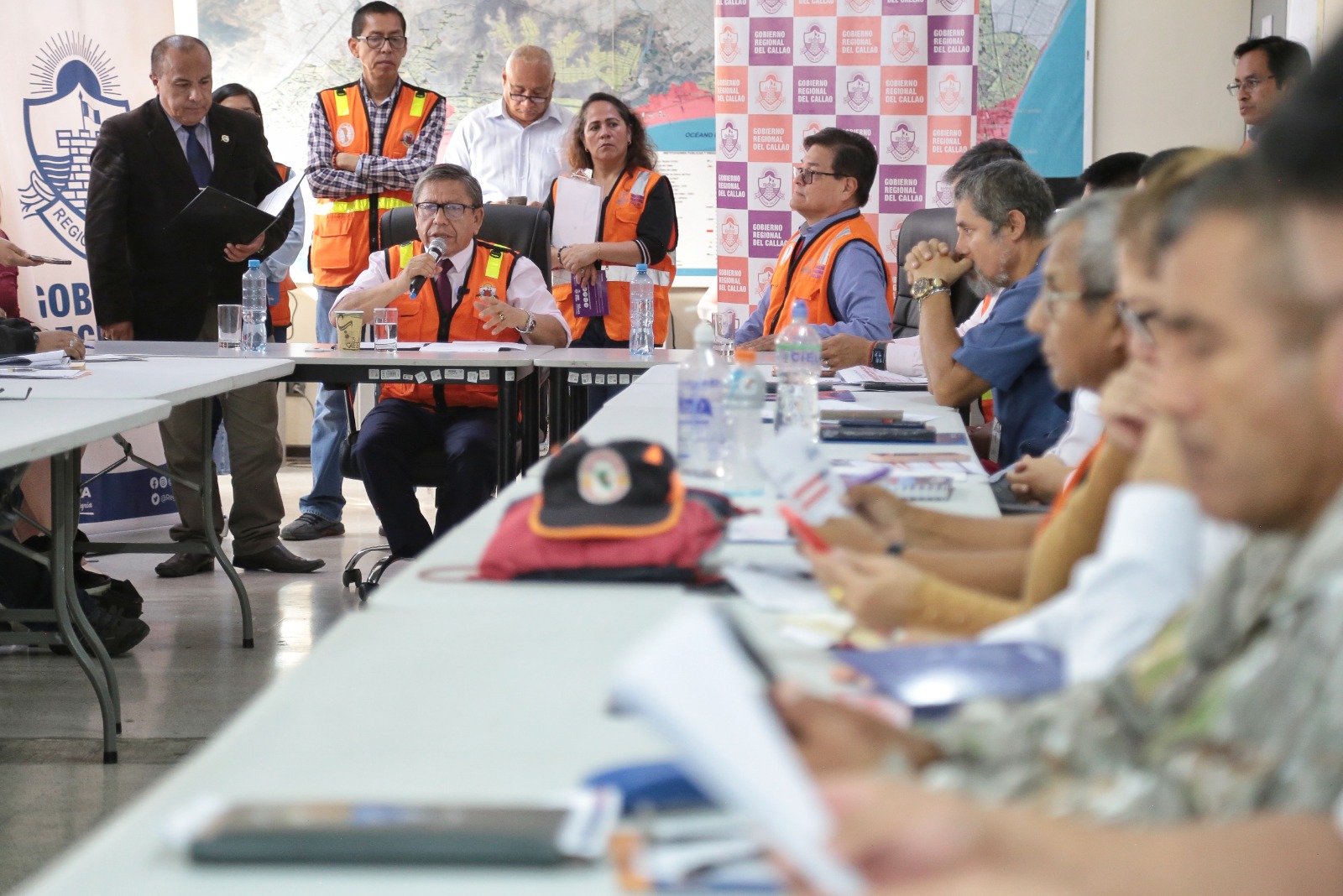 Autoridades chalacas coordinan acciones para Simulacro Nacional del 31 de mayo