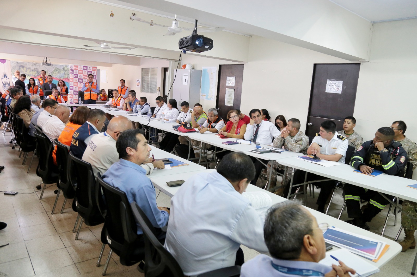 Autoridades chalacas coordinan acciones para Simulacro Nacional del 31 de mayo