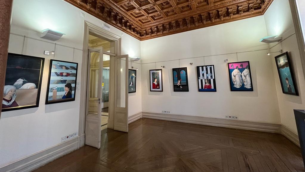 Destacado artista peruano, Jorge Valdivia, expone sus pinturas en Lisboa