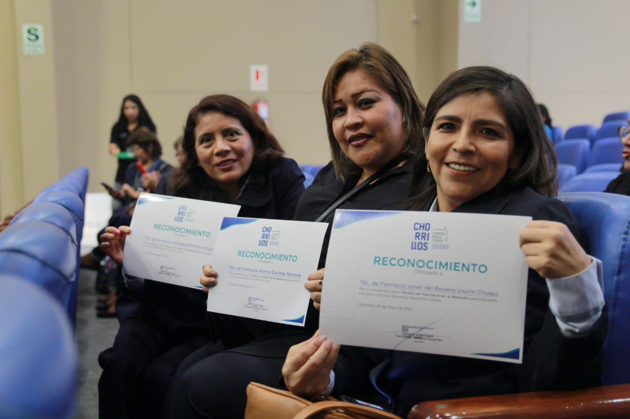 Personal de Salud se mostró muy agradecido con el reconocimiento