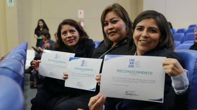 Personal de Salud se mostró muy agradecido con el reconocimiento