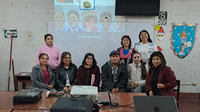 Escuela temporal para la IE 1221 María Parado de Bellido se entregaría a mediados de junio