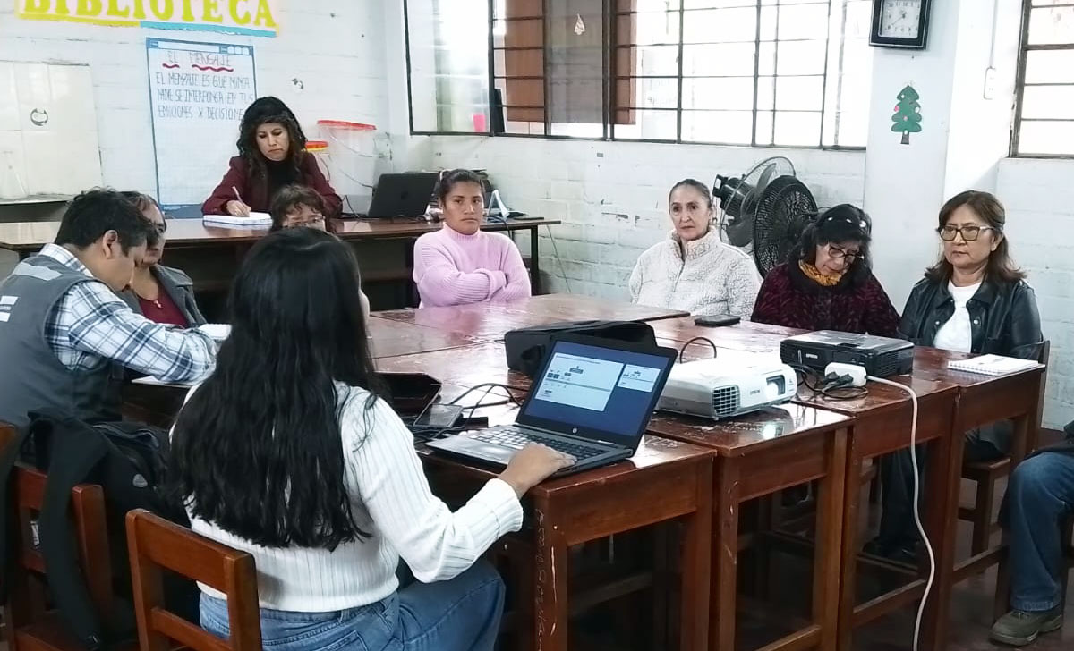 Escuela temporal para la IE 1221 María Parado de Bellido se entregaría a mediados de junio