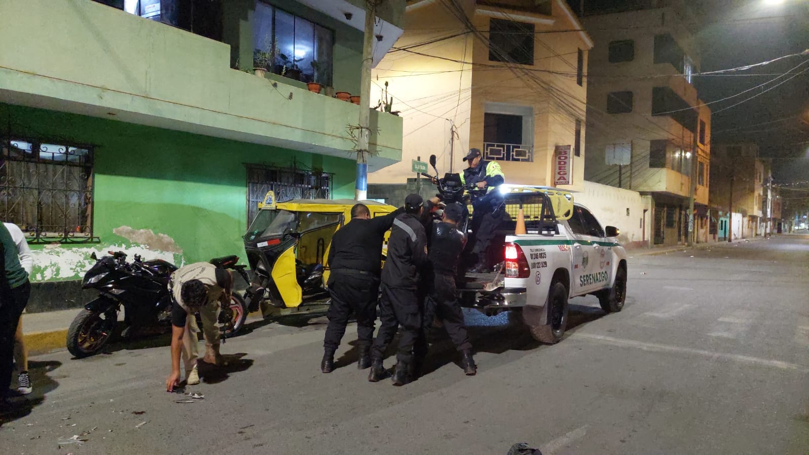 Un fin de semana brindando seguridad ciudadana a la población