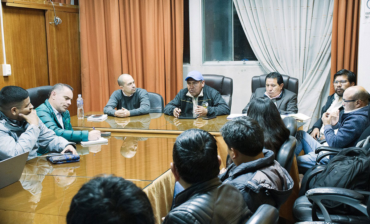 Sostuvimos reuniones con autoridades regionales y educativas para la ejecución de seis proyectos en Puno