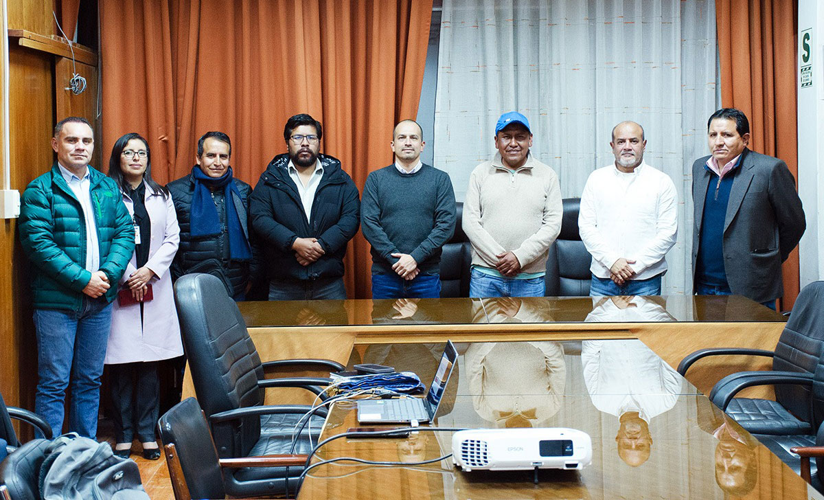 Sostuvimos reuniones con autoridades regionales y educativas para la ejecución de seis proyectos en Puno