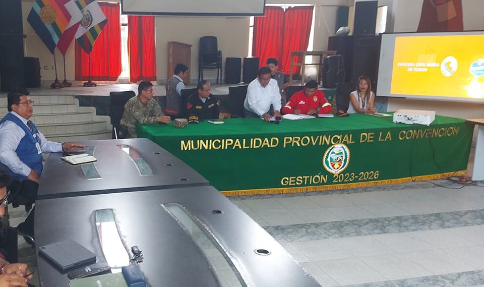 Realizan reunión de coordinación para simulacro multipeligro de sismo a nivel nacional del miércoles 31 de mayo
