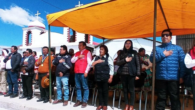 La Municipalidad Provincial General Sánchez Cerro celebra el 61° aniversario de la comunidad campesina Salinas Moche con un destacado papel en las festividades.