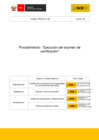 Vista preliminar de documento Ficha de procedimiento - PM04.02.01.02 - Ejecución del examen de certificación - Versión 2