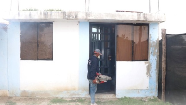 Fumigan más de 5 mil viviendas en el Medio Piura