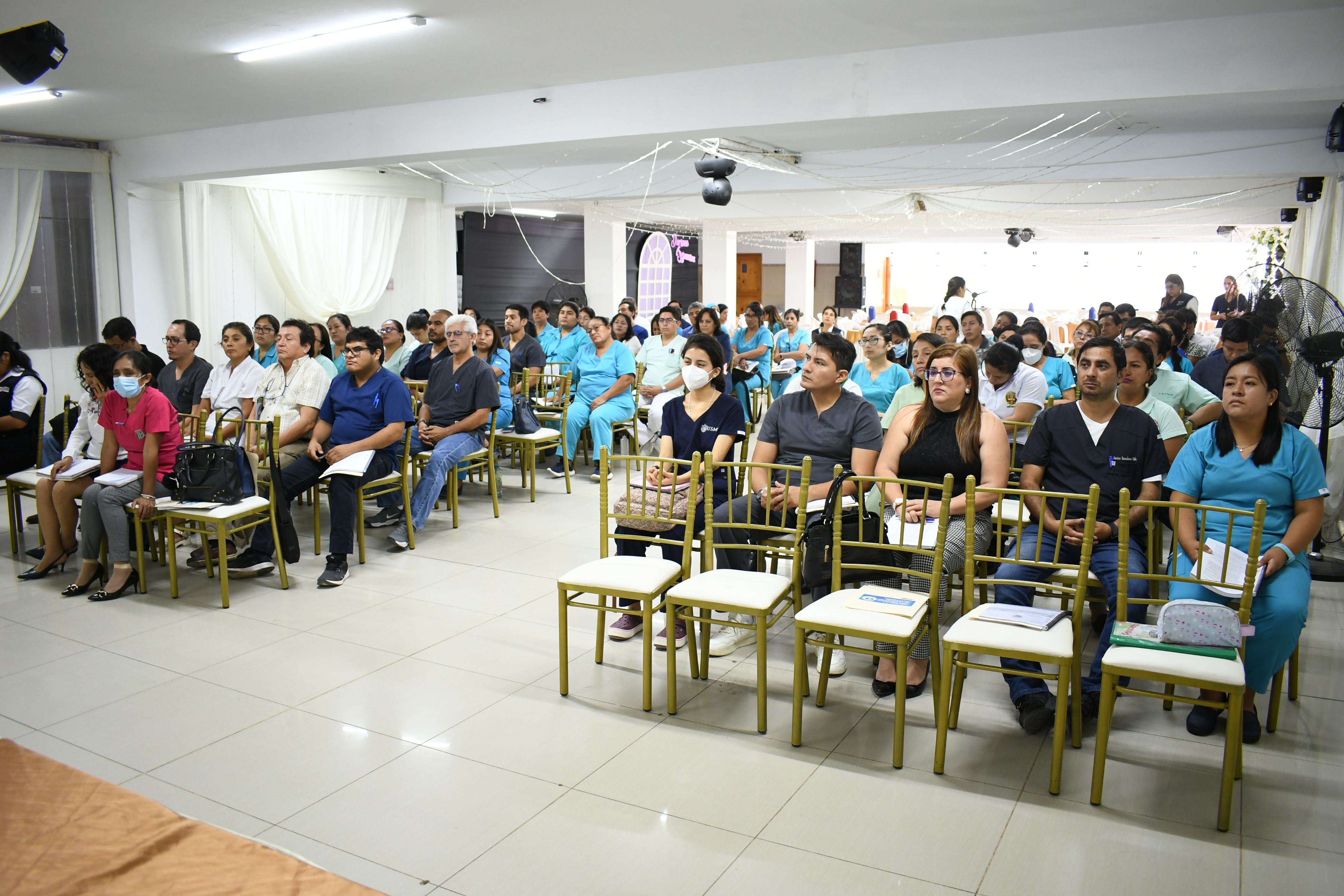 MINSA y GERESA Lambayeque realizan capacitación del personal de salud en la norma técnica de tuberculosis