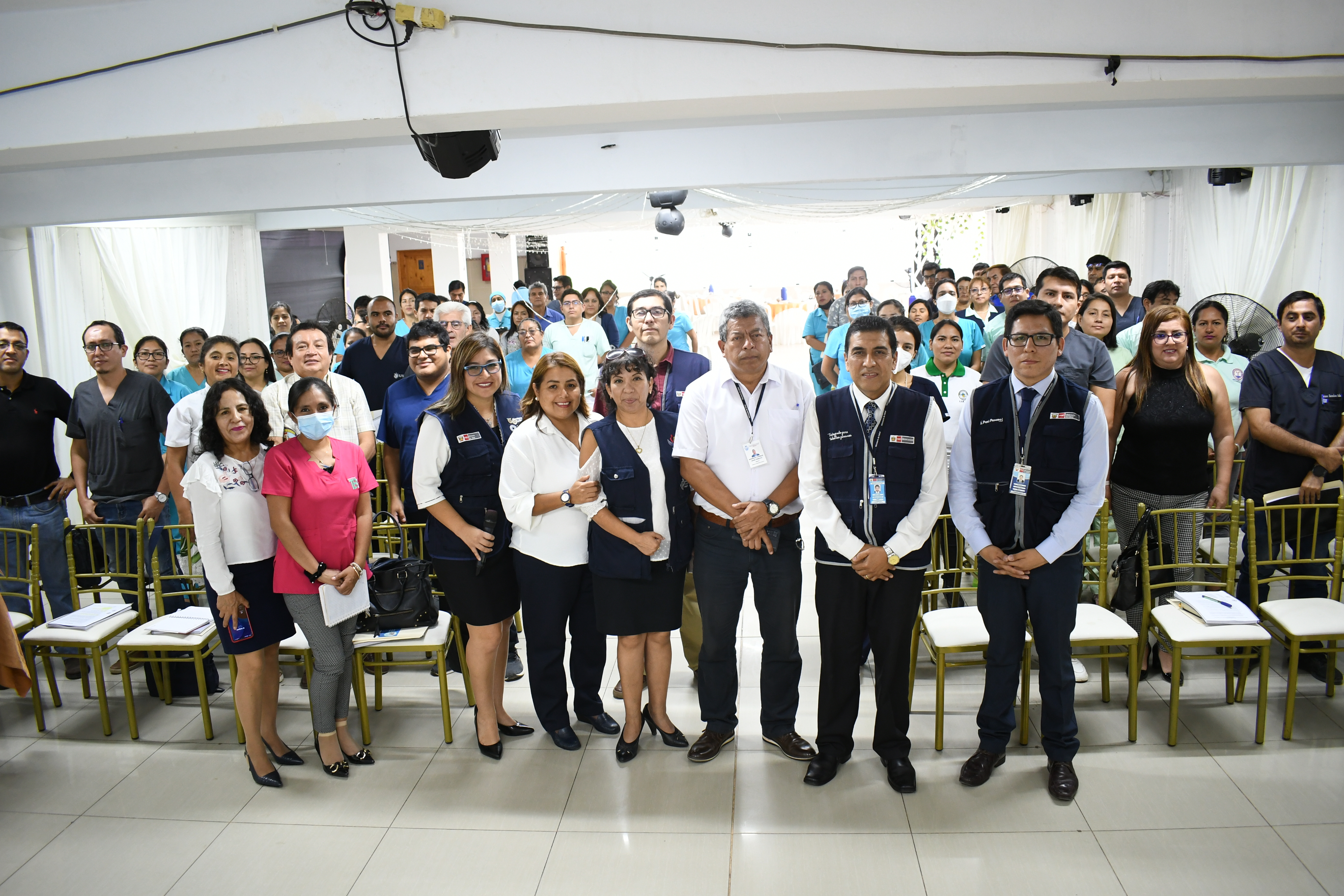 MINSA y GERESA Lambayeque realizan capacitación del personal de salud en la norma técnica de tuberculosis