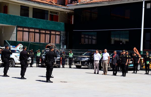 Municipalidad de Andrés Avelino Cáceres Dorregaray comprometidos con la seguridad ciudadana a través del Patrullaje Integrado