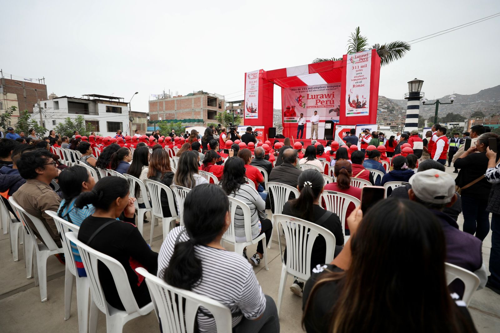 El MTPE financiará con 311 mil soles cerca de cien puestos de trabajo temporales en el Rímac