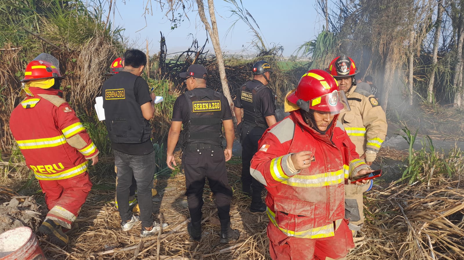 Serenazgo Acude Ante Alerta De Incendio Forestal En Galpón