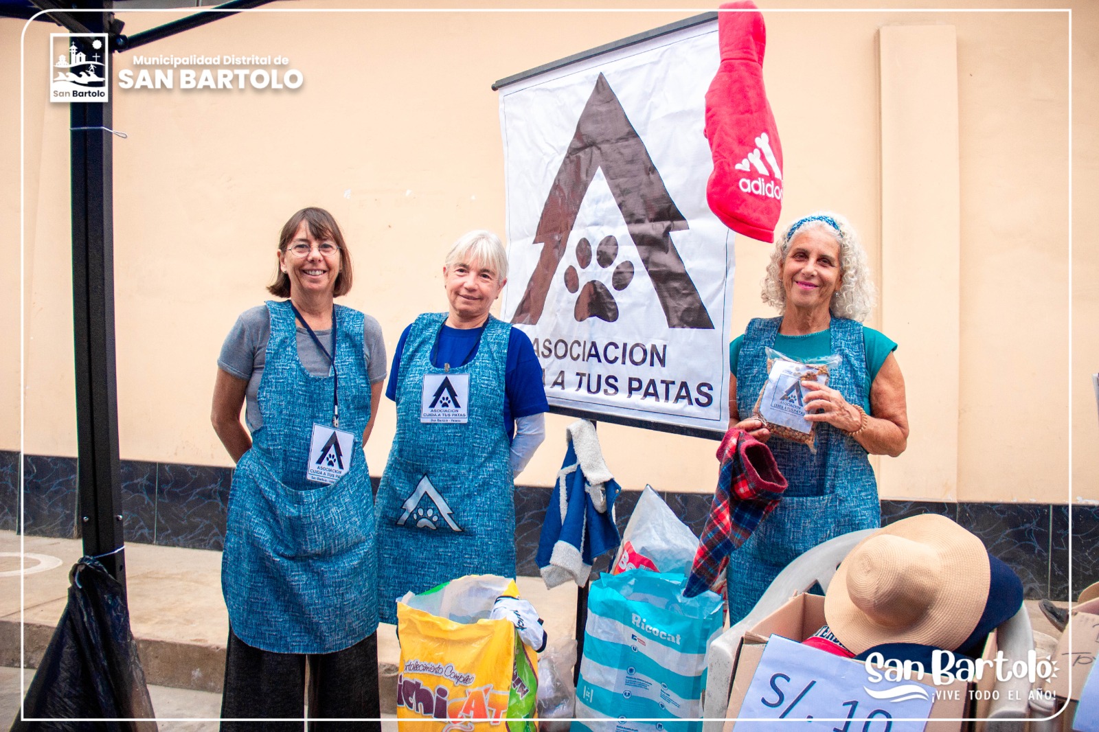 Agradecemos el compromiso de la Asociaci贸n CUIDA A TUS PATAS, San BartColitas y Vaguitos de 4 Patas por el trabajo en conjunto para lograr la Tenencia Responsable que anhelamos en San Bartolo, generando un impacto positivo en nuestra comunidad.