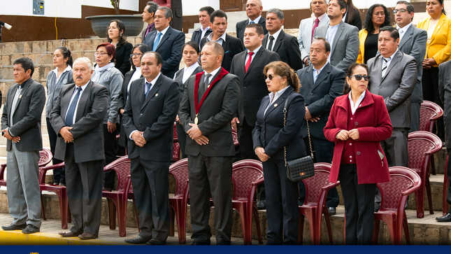Conmemoración 92° Aniversario de I.E. N°82287 – Ex 118