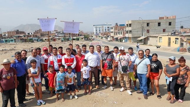 Moradores manifestaron estar contentos por lo que escucharon, indicando que se va a cumplir lo que prometió el alcalde Arturo Fernández Bazán.