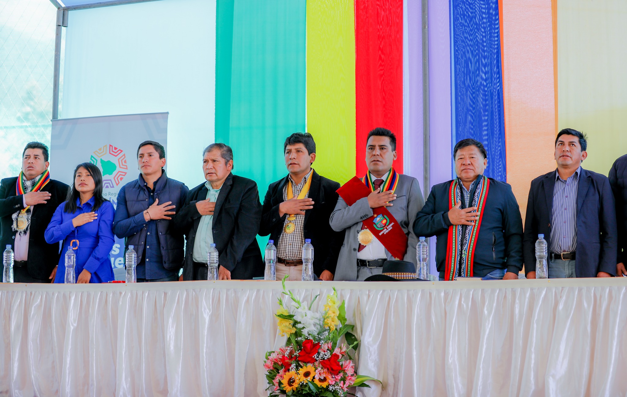 Rotundo respaldo político a gobernador Percy Godoy en primera audiencia regional 2023 realizada en el distrito de San Pedro de Cachora