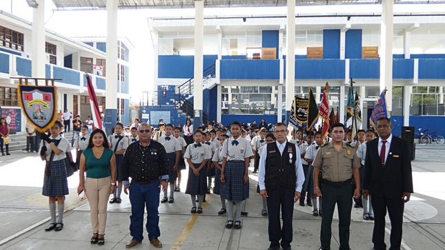 Se fortalece Formación Integral en I.E. 15515 Nuestra Señora del Rosario, participando el Sr. Alcalde Reedy Bancayan Palomino