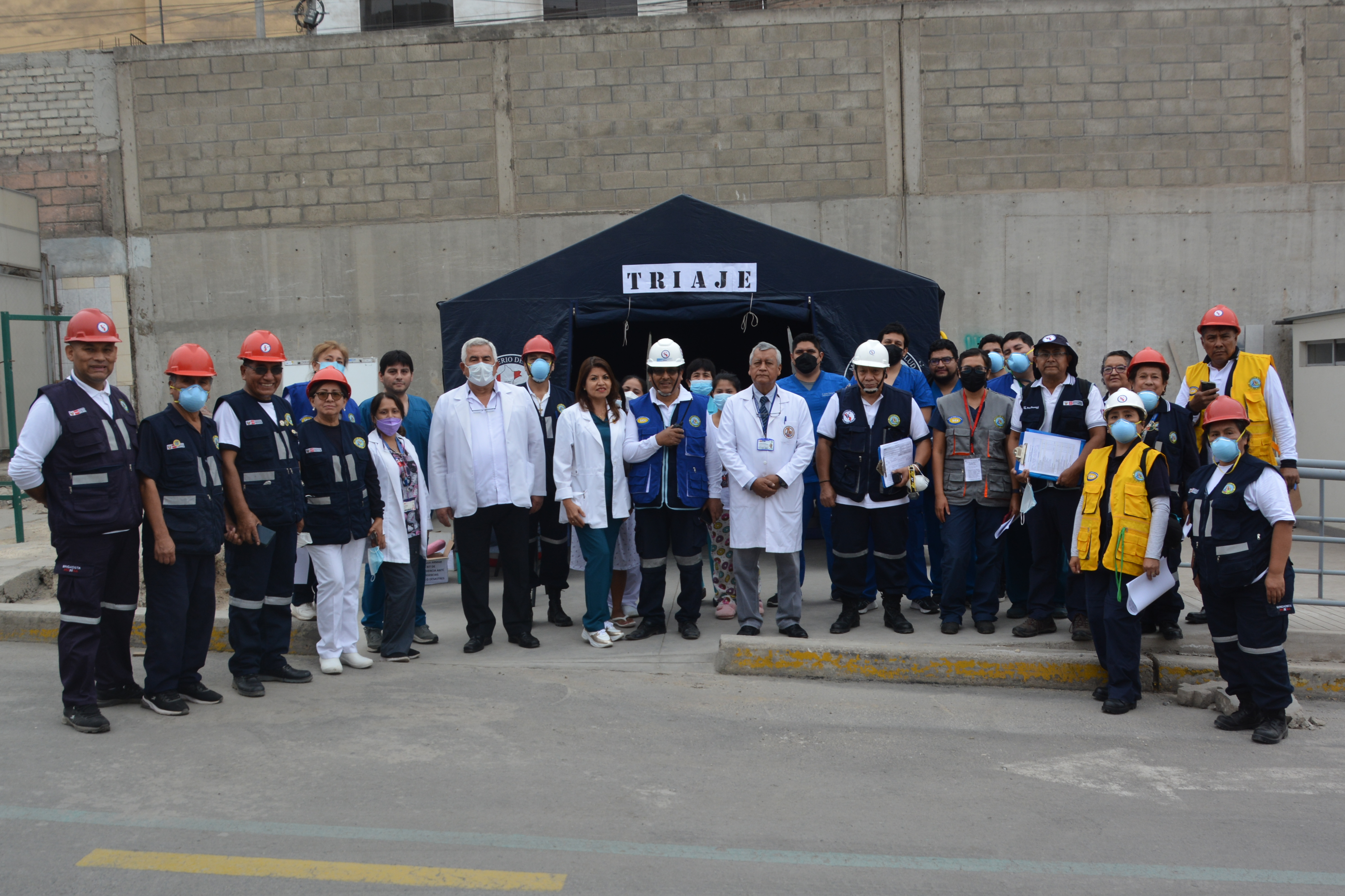 #HMA participación activa de #SimulacroNacional2023