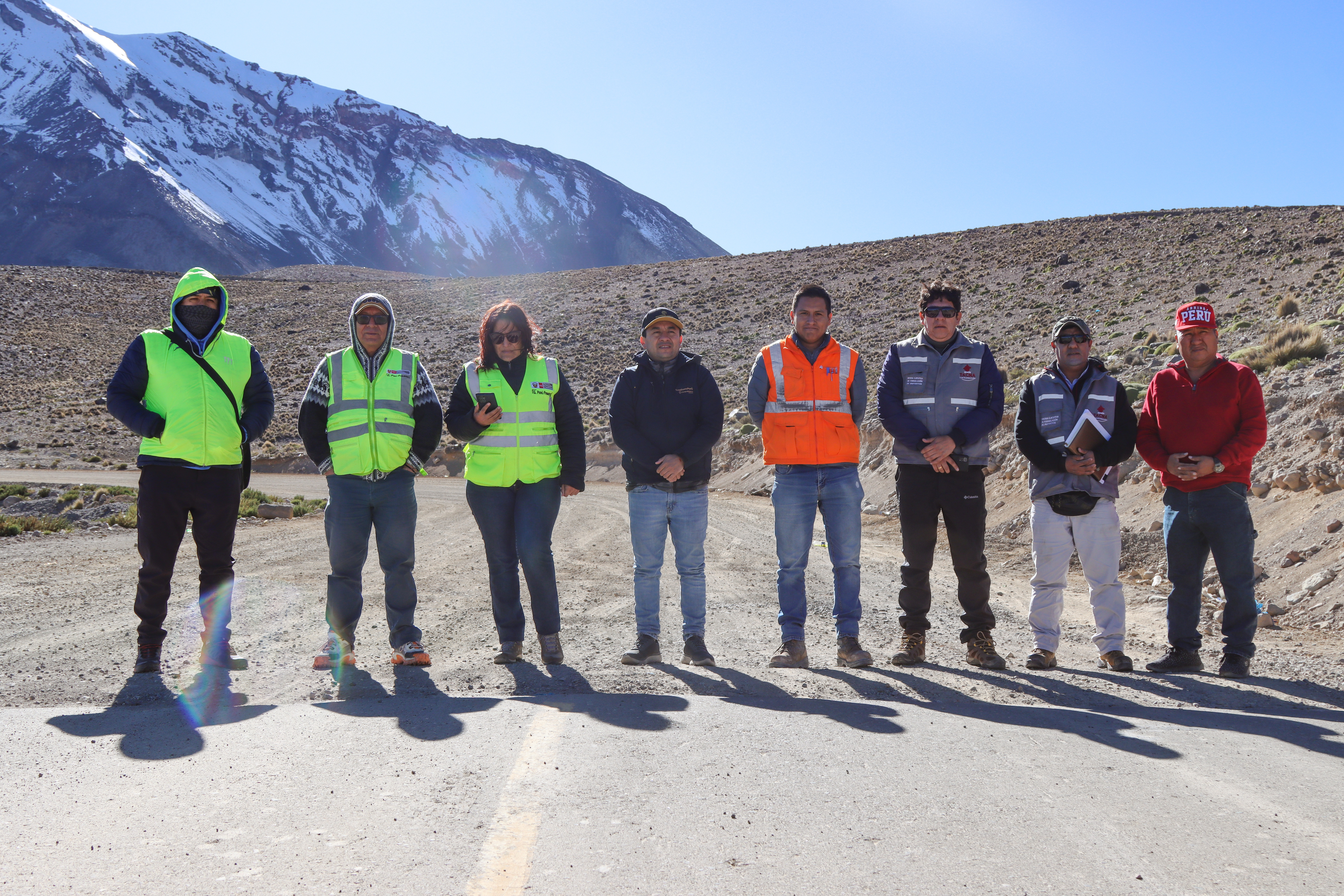 Provias Nacional, Gobierno Regional y Southern inspeccionan tramo II de la carretera Tacna – Collpa – La Paz