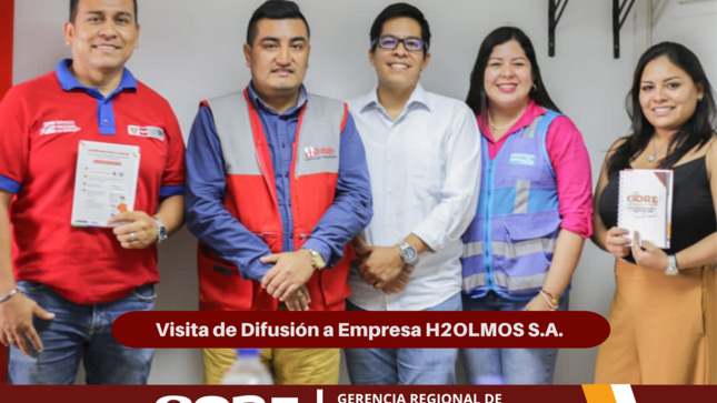 foto de la visita a la empresa H2OLMOS