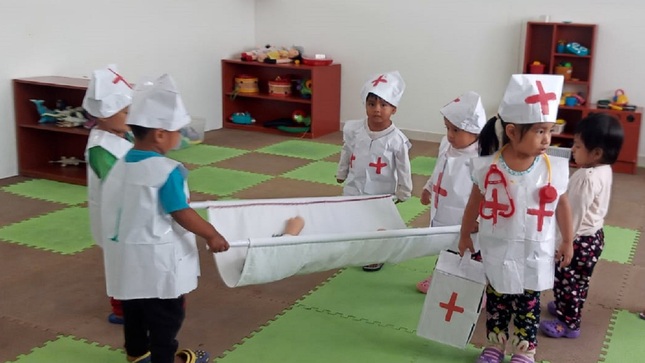 Niñas y niños usuarios de Cuna Más participaron con responsabilidad en el Simulacro Nacional Multipeligro 2023   (1)