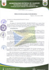 Vista preliminar de documento RESOLUCIÓN DE ALCADIA N° 0055-2033-MDCA