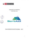Vista preliminar de documento Plan Operativo Institucional 2017