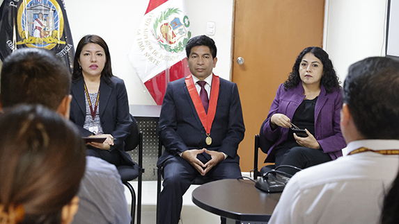 VISITA DE TRABAJO A SEDES JUDICIALES