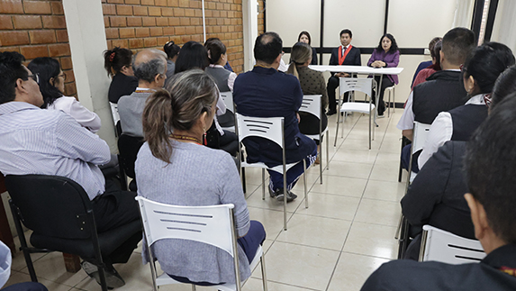 VISITA DE TRABAJO A SEDES JUDICIALES