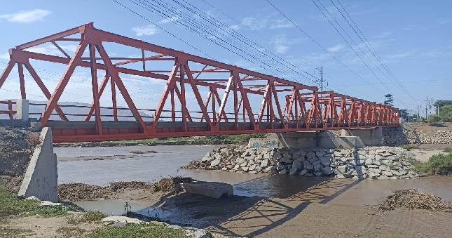 Contraloría identificó riesgos de seguridad en puente Reque por trabajos mal ejecutados