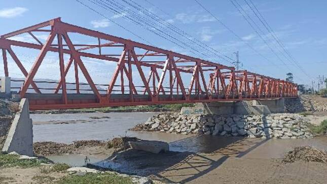 Contraloría identificó riesgos de seguridad en puente Reque por trabajos mal ejecutados