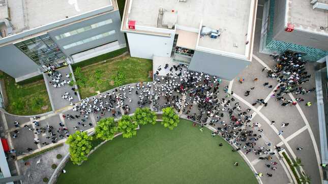 En la actividad participaron más de 8 mil estudiantes universitarios 