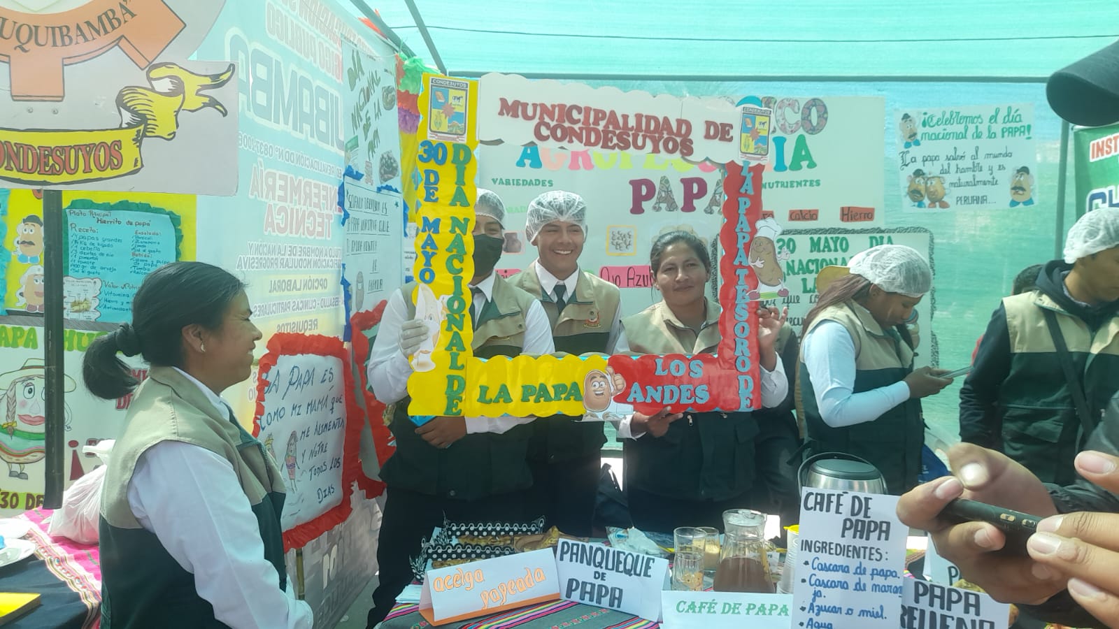 Foto del día nacional de la papa.