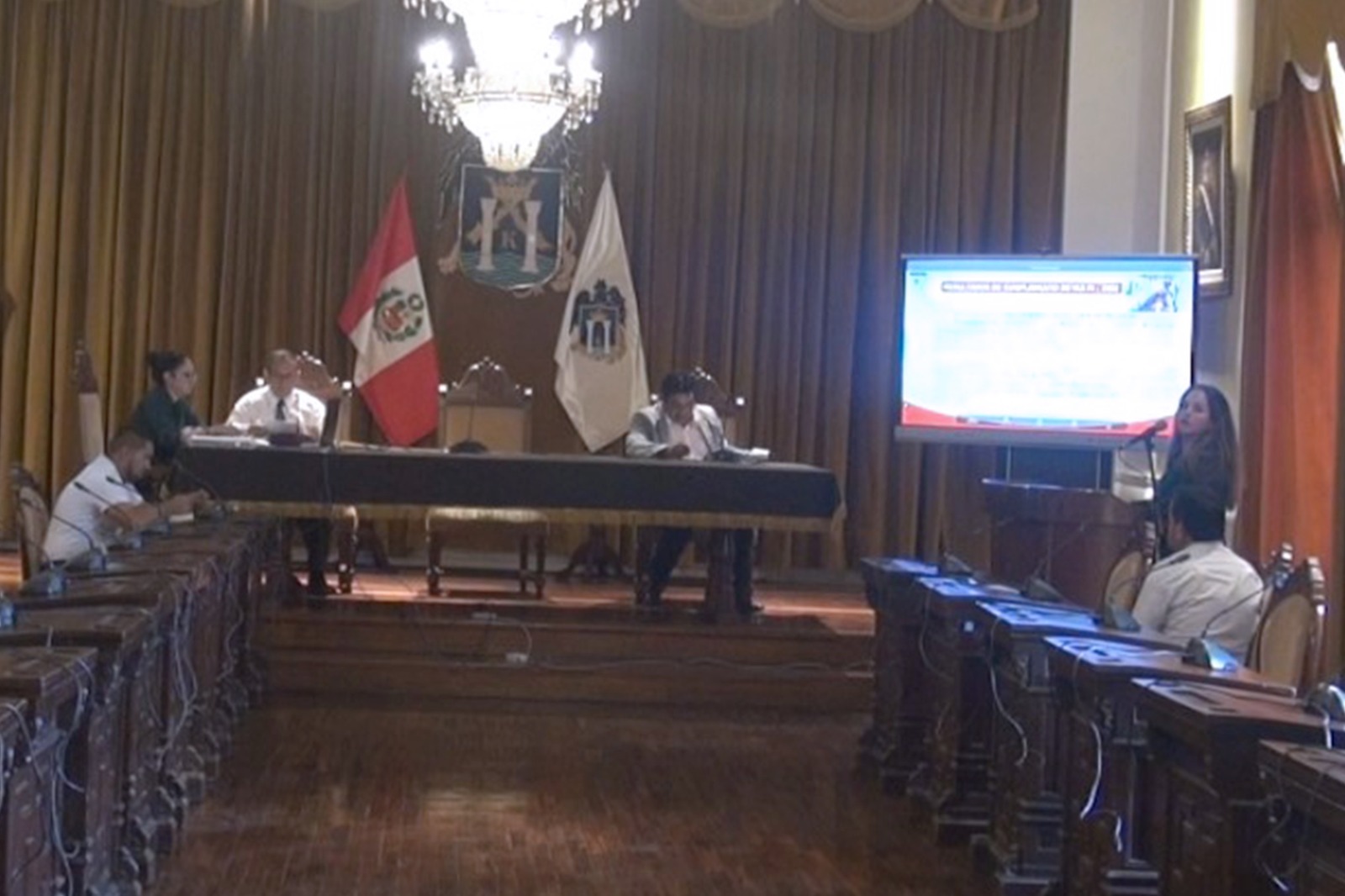 El Concejo Municipal fue informado del no cumplimiento de metas del MEF.