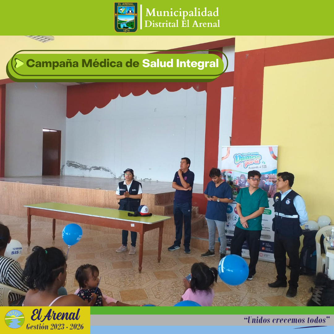 Foto de la Campaña de Salud Integral