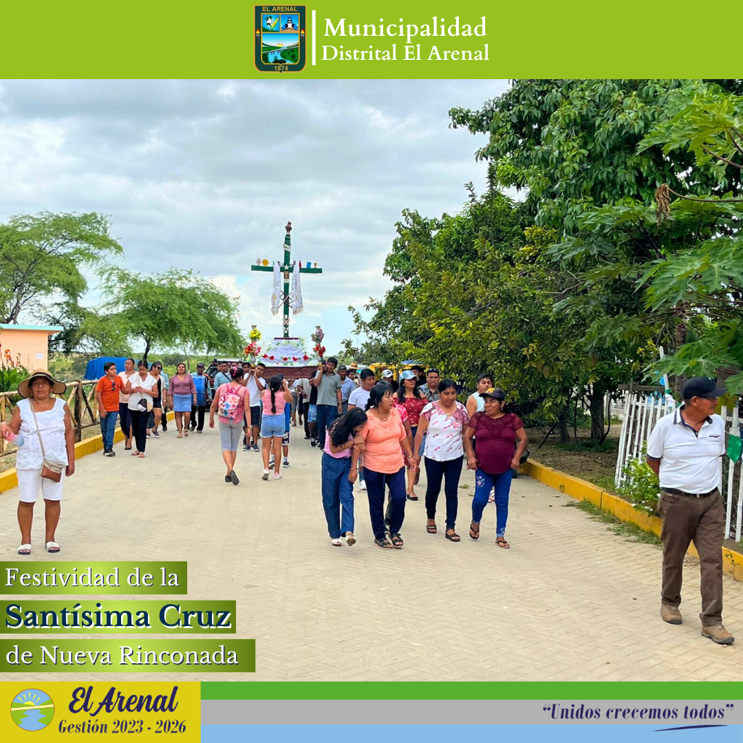 Foto de la procesión de la Santísima Cruz. 