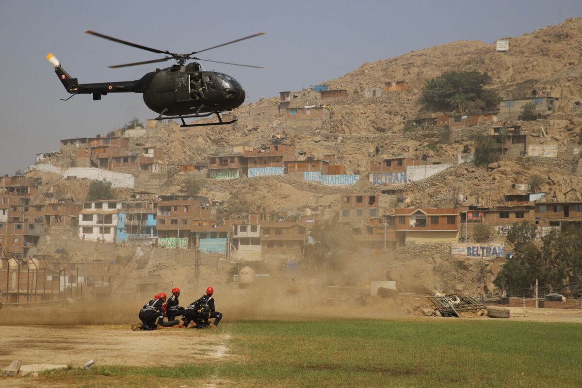 Comando Conjunto participó en Simulacro Nacional Multipeligro en Chosica 1