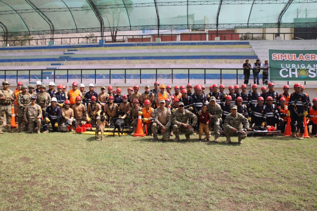 Comando Conjunto participó en Simulacro Nacional Multipeligro en Chosica 4
