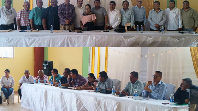 Foto de la reunión de la Mancomunidad Simón Rodríguez. 