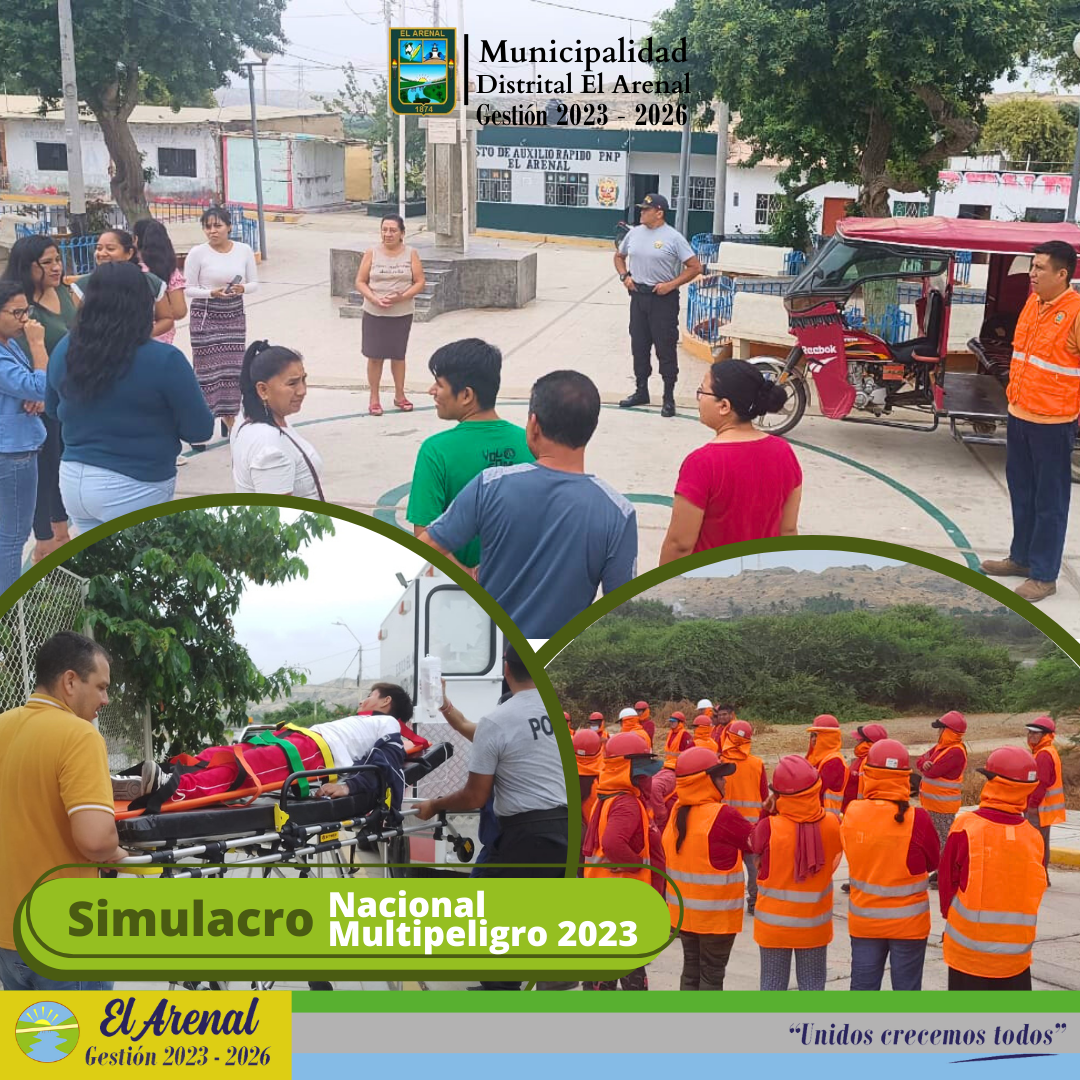 Foto del Simulacro Nacional