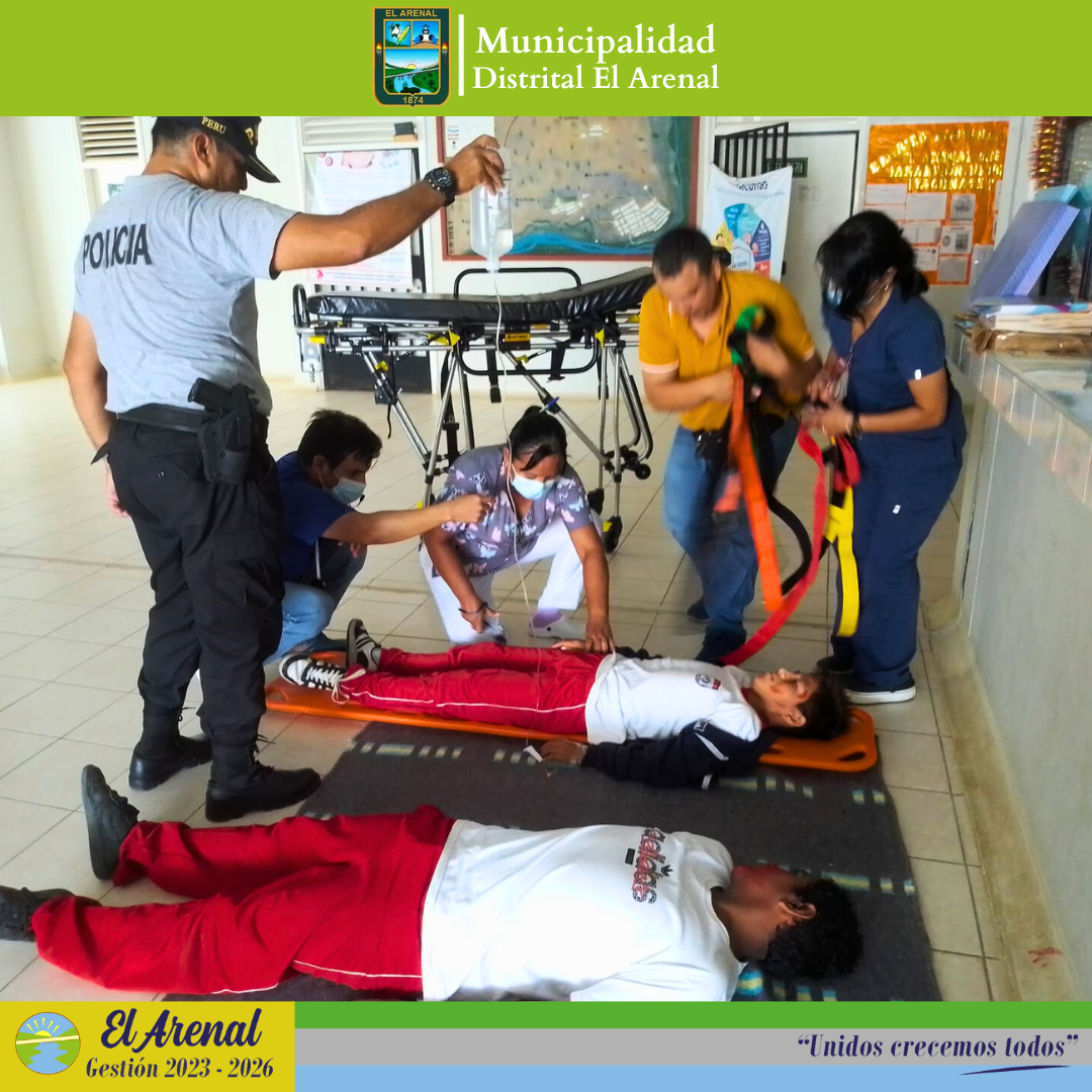 Foto del Simulacro Nacional