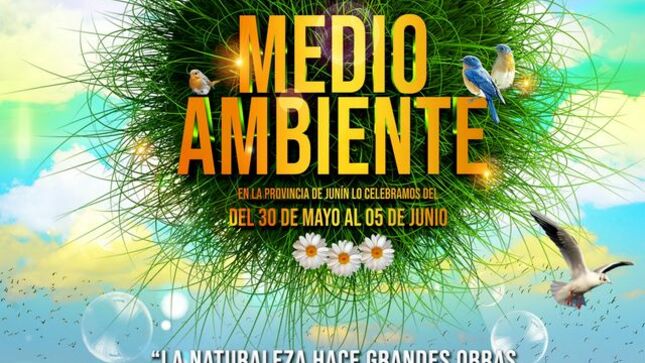 ¡Celebra el Día Mundial del Medio Ambiente en Junín! Únete a la Semana del Medio Ambiente llena de actividades emocionantes y compromiso ambiental del 30 de mayo al 05 de junio.