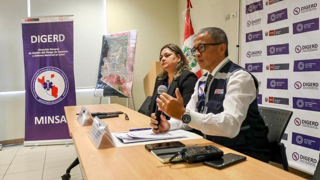 Minsa pone en práctica la continuidad operativa en el Simulacro Nacional Multipeligro 2023