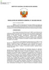 Vista preliminar de documento Resolución de Gerencia General N° 0040-2023-INIA-GG